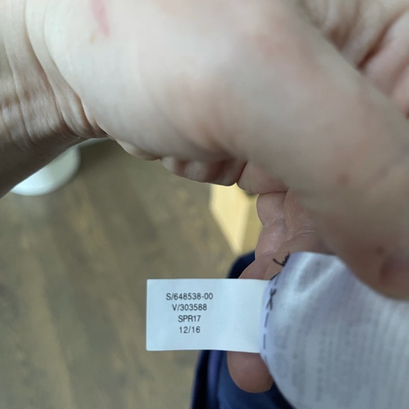 Banana Republic Wide Leg Navy Jumpsuit EUC - Picture 7 of 9